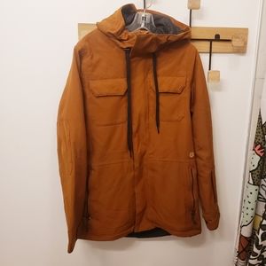 Medium Copper Volcom Snowboarding Jacket